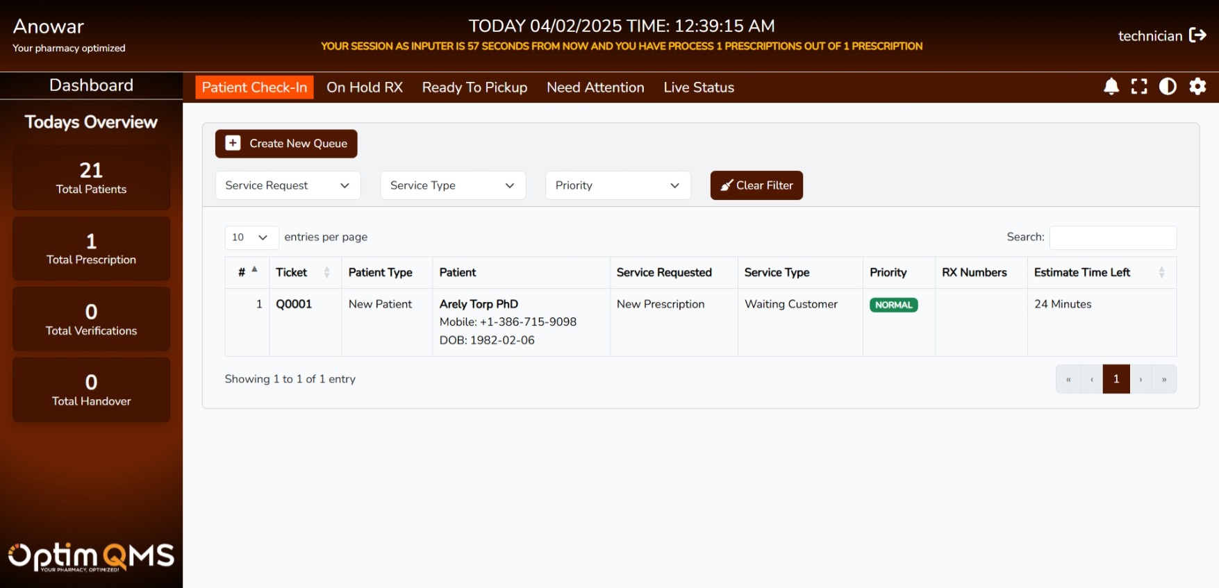 Optim QMS SaaS - Image 3