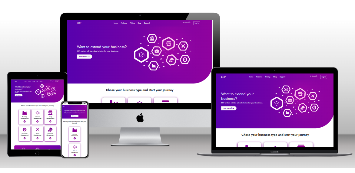 SaaS Landing Page - Image 1